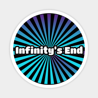 Infinity's End Round Transparent Logo Magnet